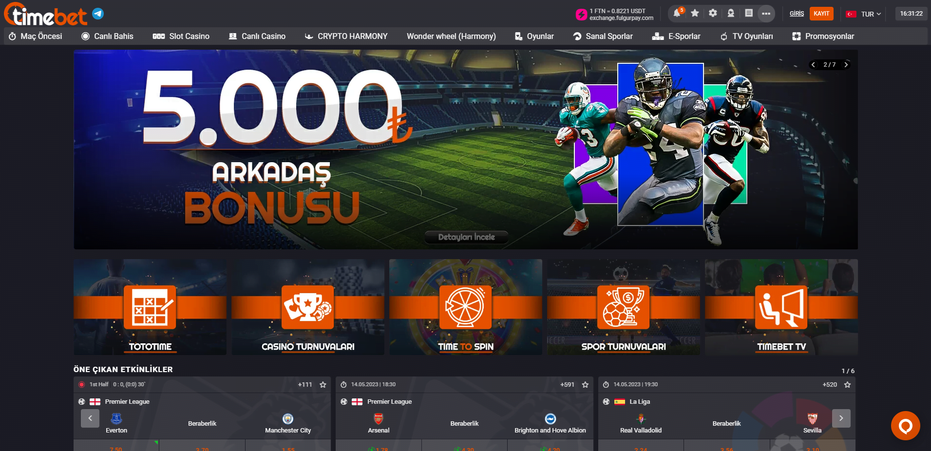 Timebet-giris